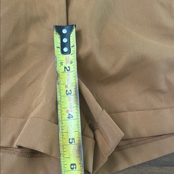 Francesca's Collections‎ High Waist Rolled Hem Tan Shorts Women’s Size Medium - Picture 11 of 12